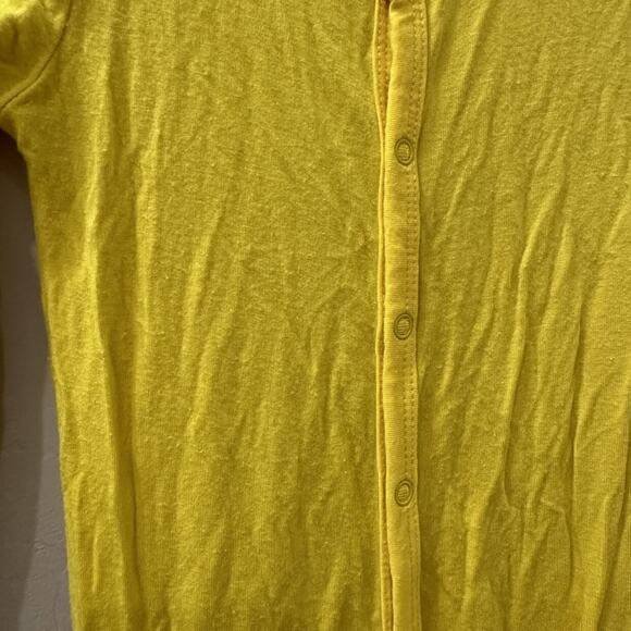 Kyte Baby Yellow Snap Footie Pajamas - Picture 3 of 8